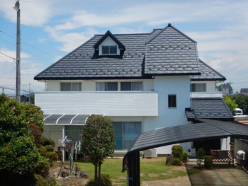 群馬県大泉町 S様邸 ルーガ鉄平で鉄壁の葺き替え