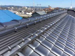 棟の積み直し工事